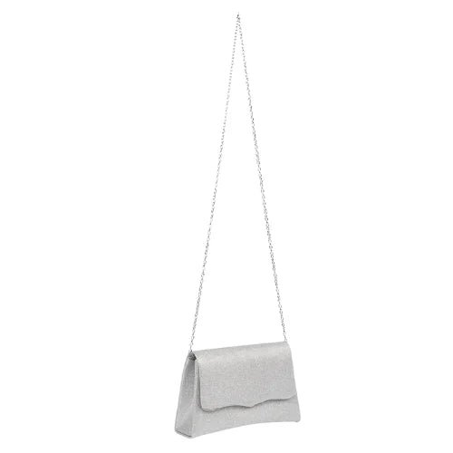 Baggiees Women's Small Silver Chain Strap Bag - Image 5